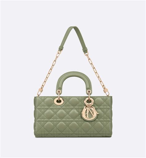 lady dior natural cannage lambskin|Medium Lady D.